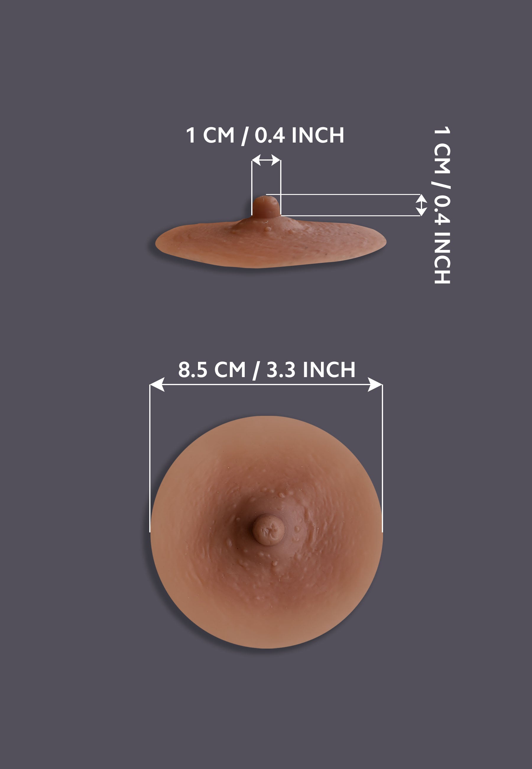 Bra Top black + Realistic Silicone Nipples - BUNDLE - Image 8